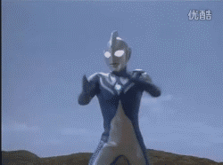 python奥特曼打怪兽多媒体演示动画,订制python游戏,图像帧已经通过python拆分好了